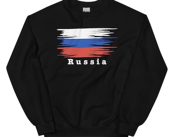 Russia Pullover Sweatshirt, Russia Sweatshirt, Russia Sweater, Russia Travel Gift, Sweater Unisex Hoodie Sweatshirt