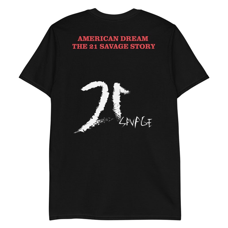 21 Savage T-shirt American Dream T-shirt, 2024 Album, American Dream ...