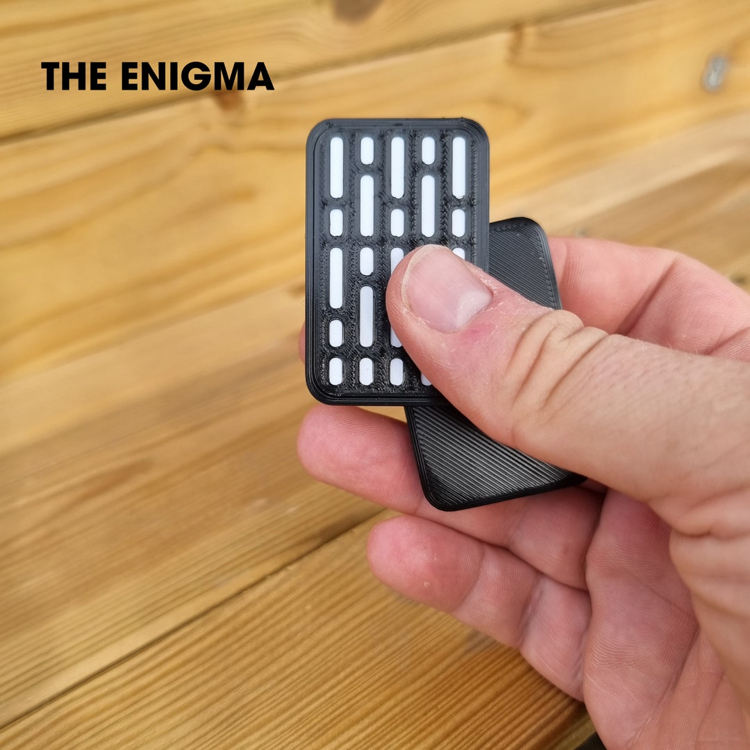 Fidget Slider the Enigma Fidget Slider Office Fidget Toy Etsy