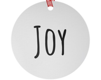 JOY Scripture Christmas Tree Ornament, Fruit of the Spirit, bible minimaliste, Galatians 5 fruit, scriptures gifts, ornament gifted