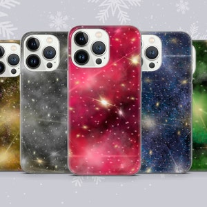 Galaxy Celestial Phone Case Stars Space Cover for iPhone 15, 14 13 12 11 Pro, XR, Samsung A14, S23, S22, S21 FE, A40, A72, A52, Pixel 8, 7
