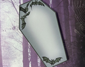 Small notepad,  Gothic memo pad,  tear away notepad,  Spooky Stationary