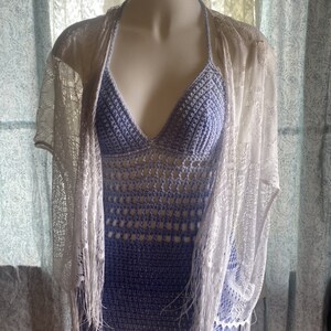 Halter mini dress