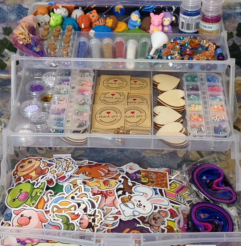 Stash Mystery Bag From Mystery Box. More Stuff Then My Basic Etsy