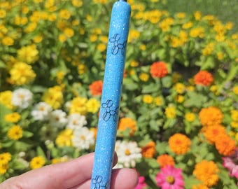 Balloon dog themed glitter Epoxy Pens, Refillable Ink