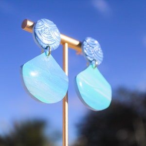 Island | Handmade Polymer Clay Earrings