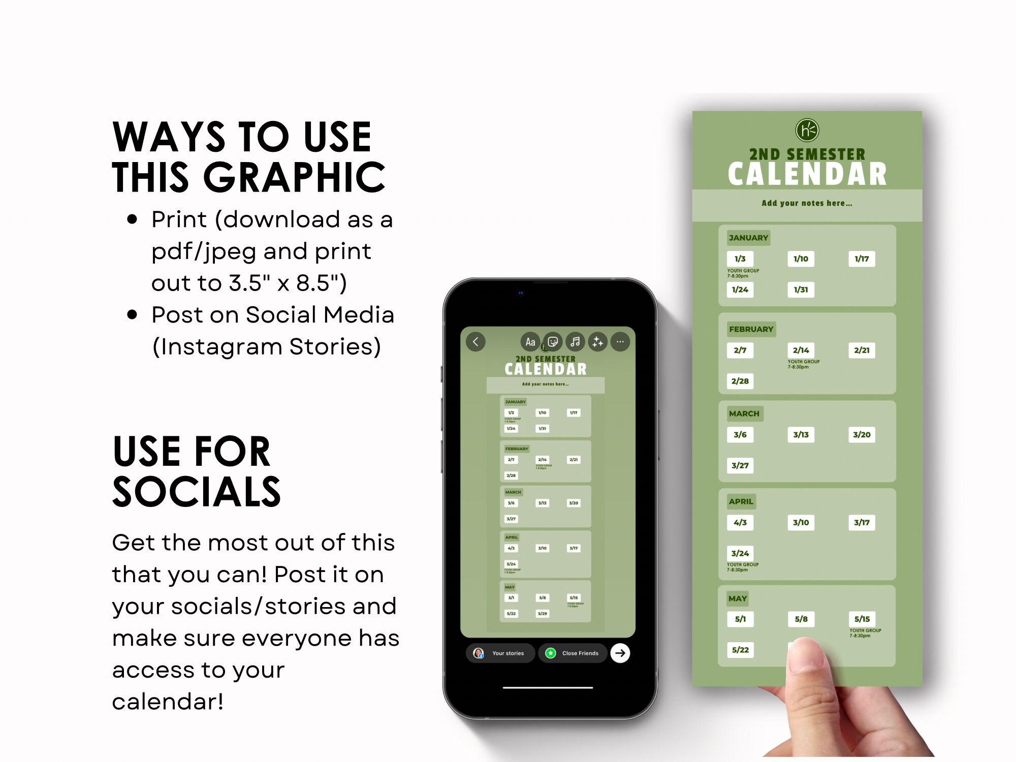 Youth Ministry Calendar Schedule Fall Semester Spring Semester Canva