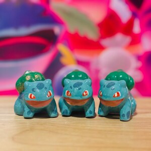Handmade Resin Bulbasaur Figure