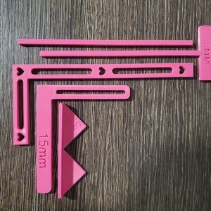 Set of tools for Bookbinding/Easy Scrapbooking Tool/ Herramienta para Encuadernación/ Bookbinding Kit/ 3d printed tools/ for Bookbinding image 3