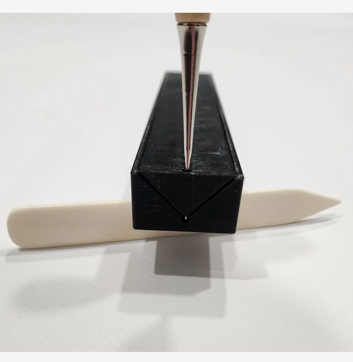 Bookbinding Signature Punching Tool Awl Guide tutorial Video Etsy