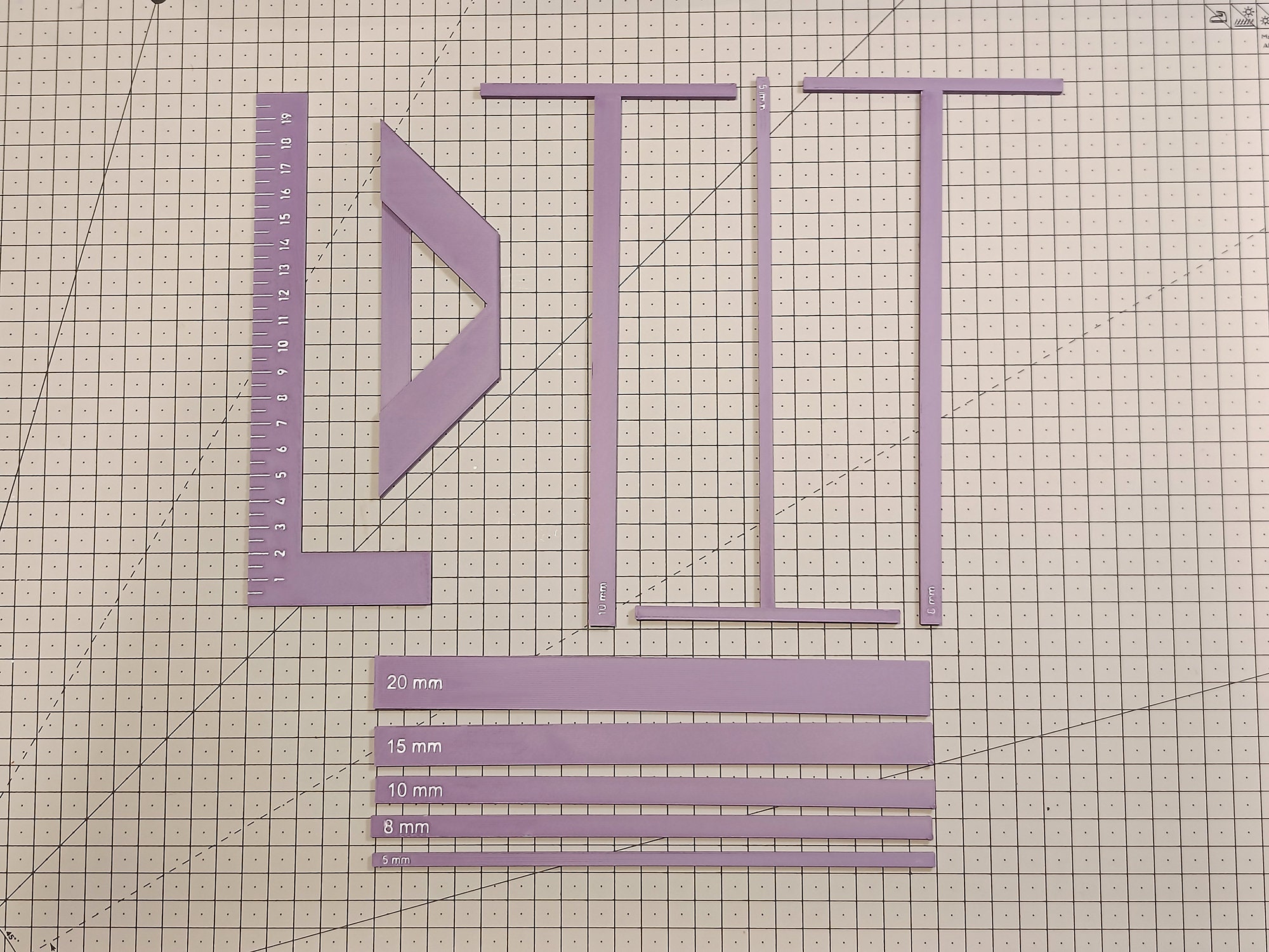 Complete Bookbinding Ruler Set Kit Etsy UK