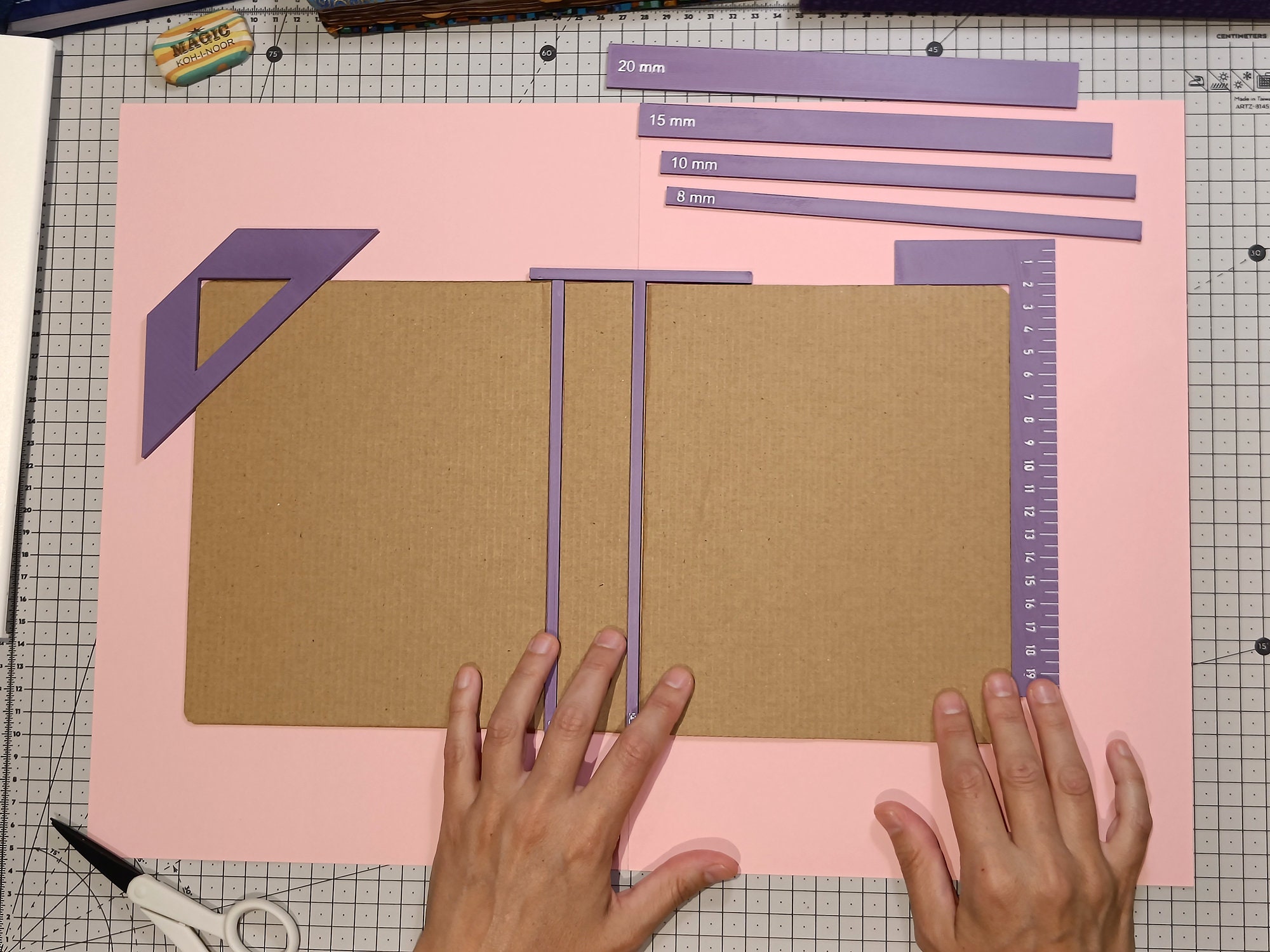 Complete Bookbinding Ruler Set Kit Etsy UK