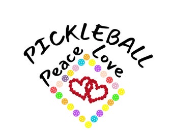 Pickleball handdoek. Pickleball cadeau. Grappige Pickleball handdoek. Handdoek, gezichtshanddoek of een make-up washandje. 13 "x 13"