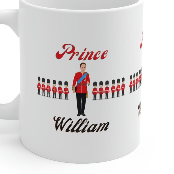 Prince William Mug Gift for Prince William Prince William Gift Prince William Coffee Cup William and Kate Gift Tea Cup Cute Gift for Prince