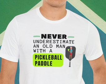 Pickleball TShirt, Funny Pickleball TShirt, Pickleball Player Gift,  Cute Pickleball Gift, Funny Pickleball, Unisex Jersey Short Sleeve Tee