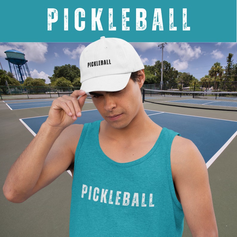 Pickleball Tank, Pickleball Tank Top, Funny Pickleball Gift, Unisex
