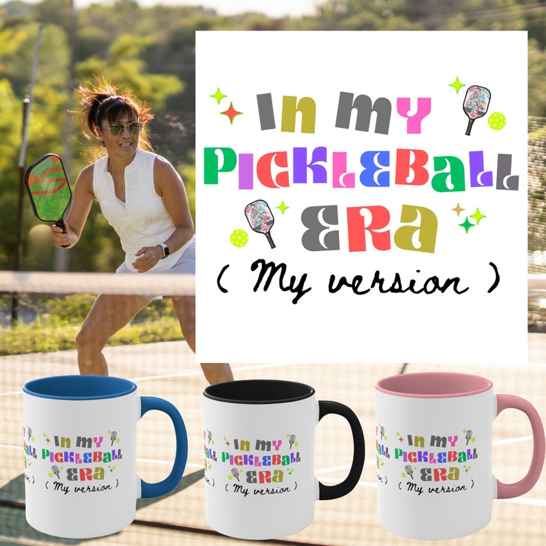 Pickleball Mugs for Pickleball Gifts for Her Gifts for Pickleball in My