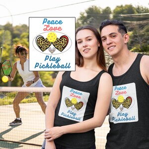 Pickleball Tank Top Pickleball Gift Pickleball Player Pickleball Gift for Cute Pickleball Shirt Pickle Ball Tank Gift for Playing Pickleball