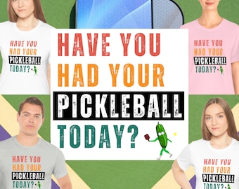 Pickleball TShirt, Gift for Pickleball Players, Pickleball Gifts, Funny Pickleball TShirts, Pickleball Lovers Unisex Jersey Short Sleeve Tee