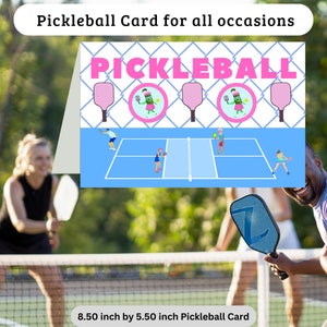 Biglietto Pickleball per tutte le occasioni Regali per Pickleball Regali per lei Regali per la mamma Regali per giocare a Pickleball Compleanno Pensionamento Guarisci