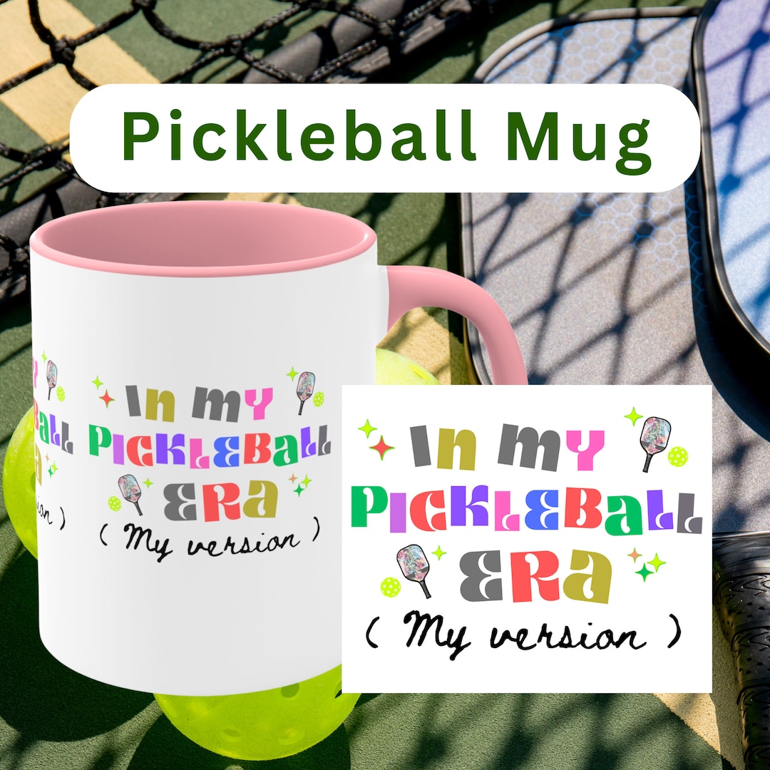 Pickleball Mugs for Pickleball Gifts for Her Gifts for Pickleball in My
