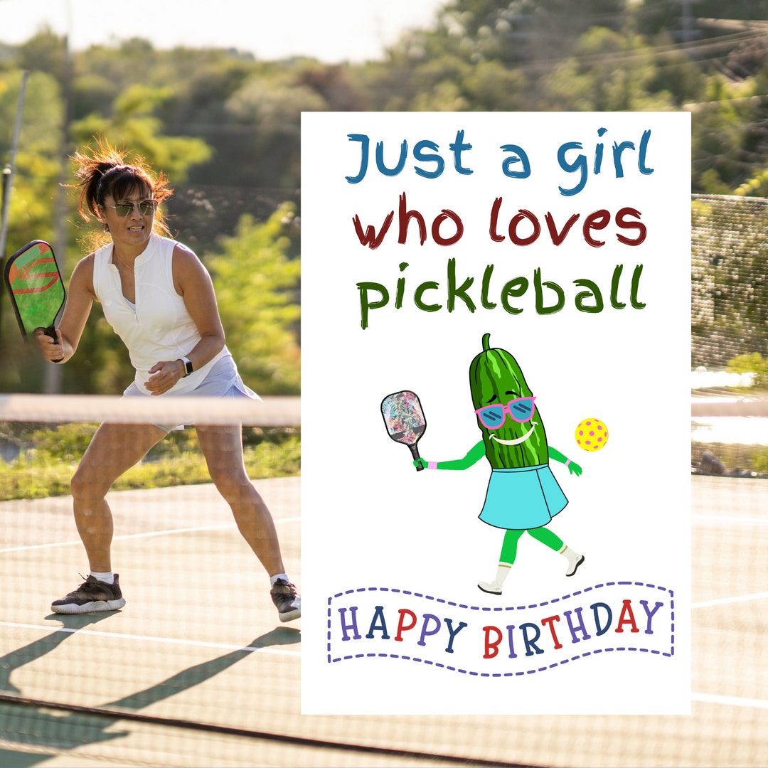 Pickleball Card Pickleball Gift for Pickleball Player Pickleball Gifts
