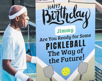 Pickleball Personalisierte Geburtstagskarte Pickleball Geschenke für Pickleball Geschenke für Sie Pickleball Karten Lustiges Pickleball spielen Pickleball