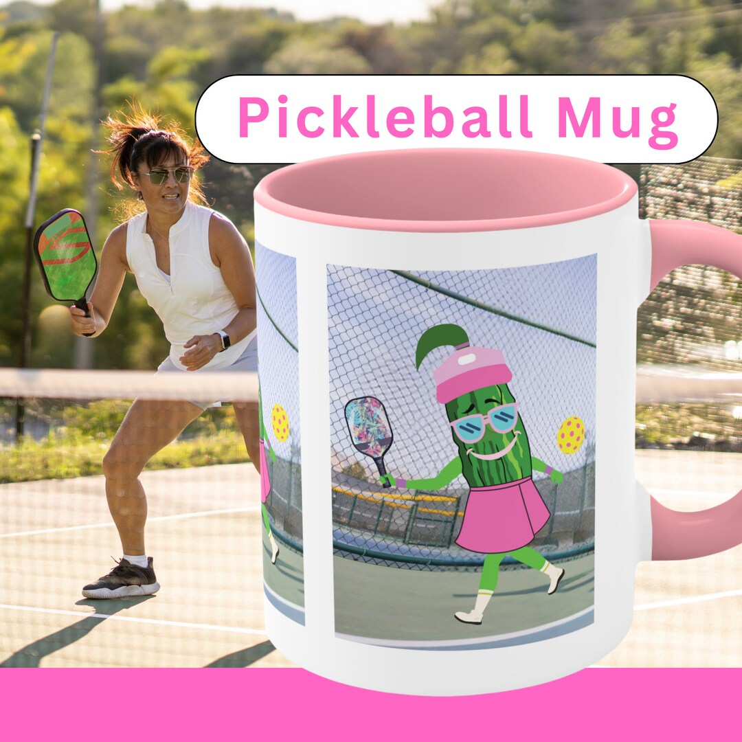 Funny Pickleball Mugs for Pickleball Gifts for Mom Gifts for Her Gifts