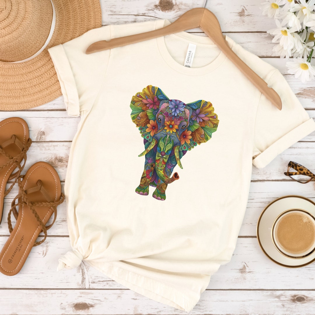 Animal Elephant Shirt, Elephant T Shirt, Elephant Family Shirt, Zoo ...