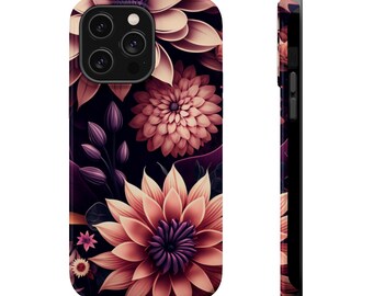 Retro Flower iPhone Case, Aesthetic, Boho Floral,Summer iPhone 14 Pro Max Case,iPhone 14 Plus Case,Cute Trendy iPhone 13 Case,iphone 13 Mini