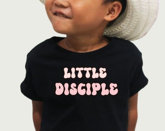 Christian Toddler Shirt,Little Disciple Toddler Shirt , Little Disciple Kids T-Shirt, Jesus Kids Tee, Retro Kids Shirt, Toddler & Youth Tee