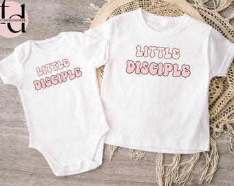 Little Disciple Toddler Shirt, Christian Toddler Shirt, Little Disciple Kids T-Shirt, Jesus Kids Tee, Retro Kids Shirt, Toddler & Youth Tee