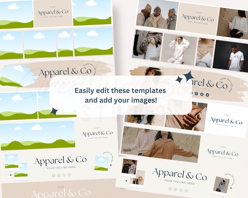 Editable Etsy Shop Banner Template Etsy Banner Kit Etsy Etsy