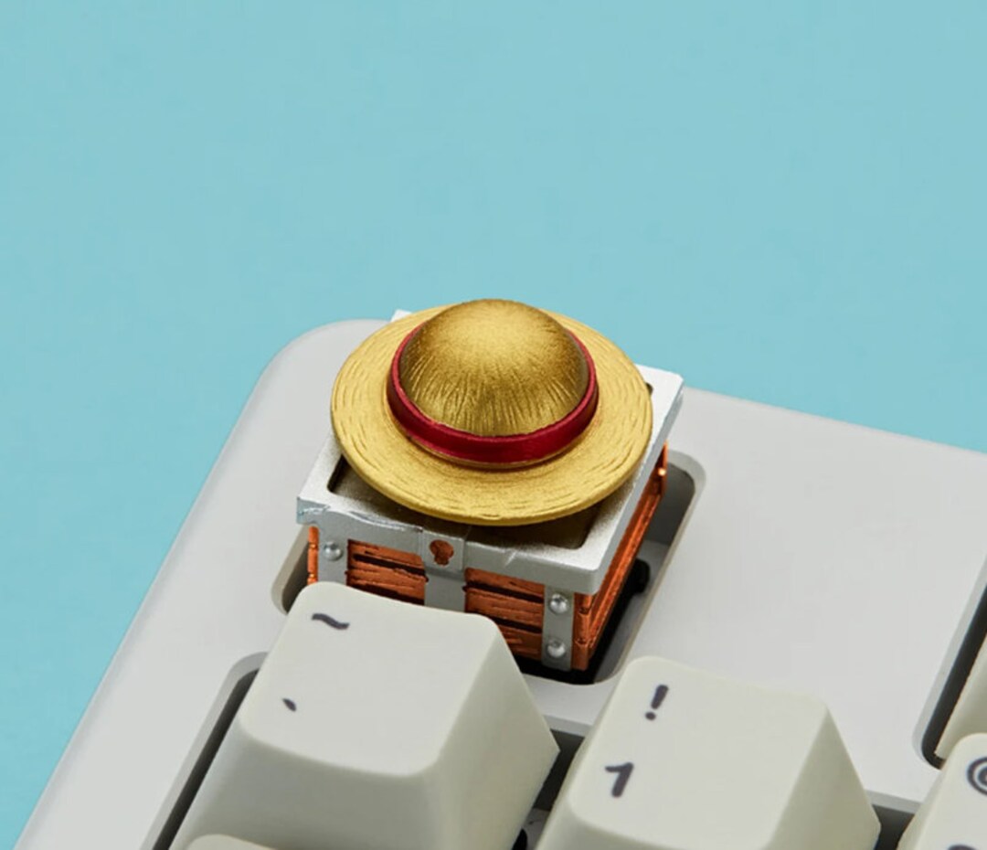 Handmade Straw Hat Spinner Monkeydluffy Authorized Anime Metal Artisan