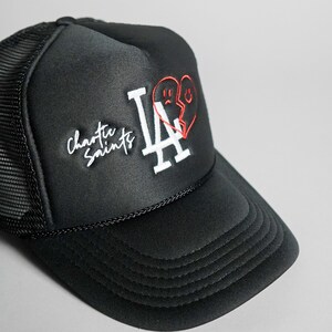 Hopeless Romantic LA Trucker Hat - Black