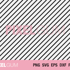 May include: Black and white diagonal stripes pattern. The text "PIXELGUM" is superimposed on the pattern in pink.