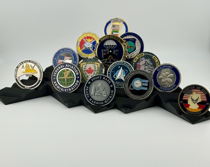 B-2 Spirit Stealth Bomber Challenge Coin Holder