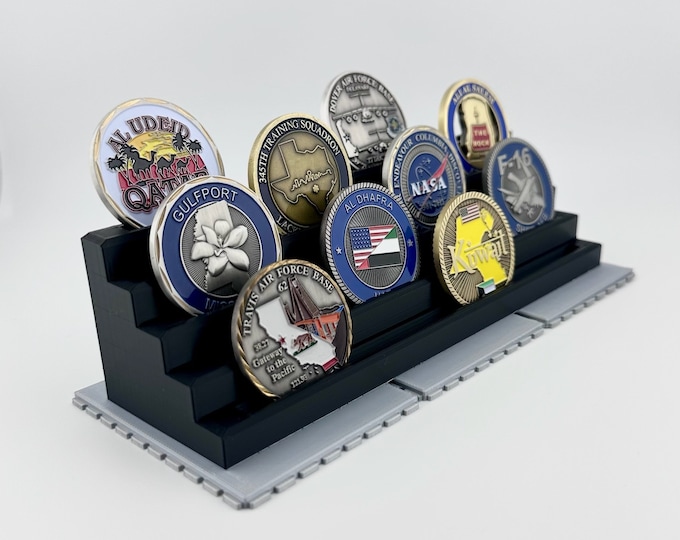 463L T3 Pallet Train Challenge Coin Holder