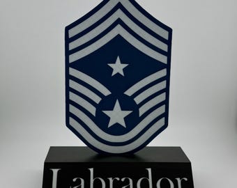 Customizable Rank and Name Tag