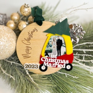 Personalized Little Tikes Cozy Coupe Christmas Ornament with Your Loved Ones Inside - Unique Holiday Keepsake