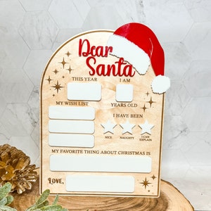 Wiederverwendbare, trocken abwischbare Liebesweihnachtstafel - Zauberhafte Weihnachtsmomente jedes Jahr!