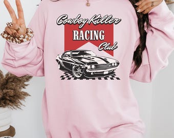 Cowboy Killer Shirt Formula Merch Trendy Aesthetic Oversized T-Shirt Racing Clothing Cowboy Racing Shirt