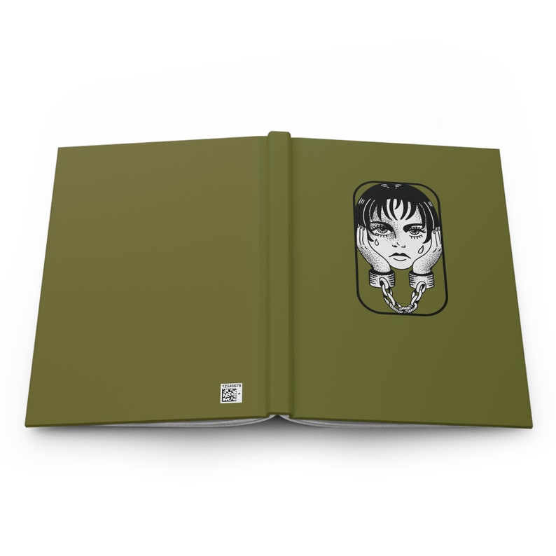 Sad to the Bone Notebook, Tattoo Sad Girl Notebook, Illustrative Tattoo ...