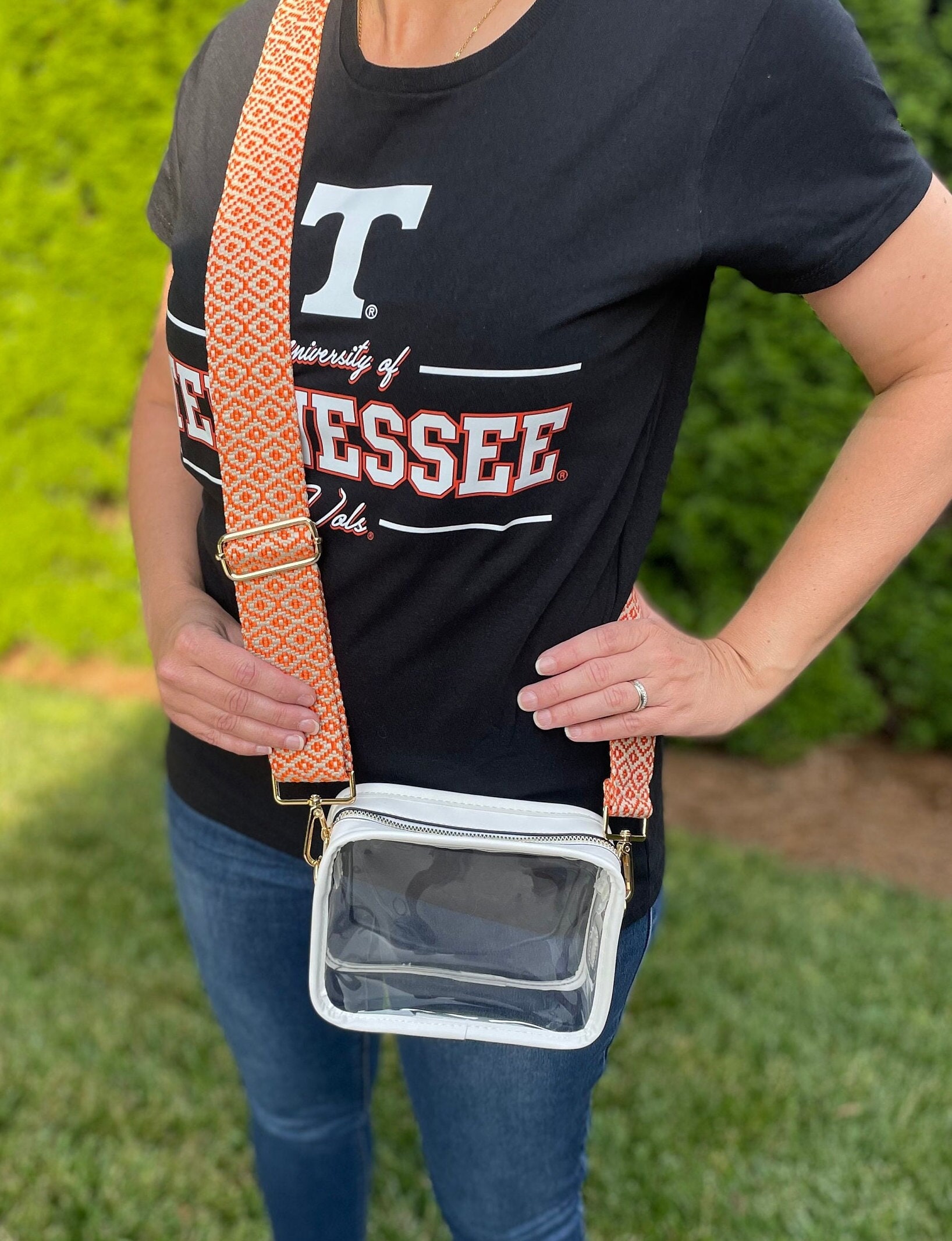 NCAA Collegiate Replacement Shoulder Bag Strap - University of Tennessee  Volunteers — Master Strap
