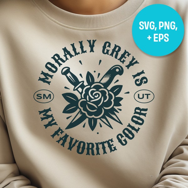 Morally Grey SVG, Smutty Book Svg, Smut PNG, Smut Reader svg, Spicy Book Lover EPS, Book Quote dxf, Cricut, Silhouette, Booktok, Bookish Gal