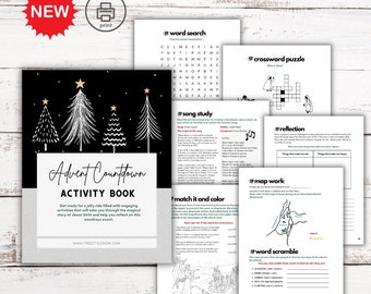 Advent Activity Book for kids