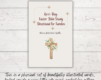 Easter Devotional for Families | 8-day Holy Week Bible Study
