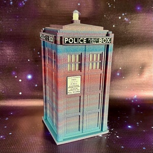 Doctor Who TARDIS, Police Box Pencil Box/desktop Organizer - Etsy UK