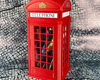 British K2 Phone Kiosk Desktop Organizer