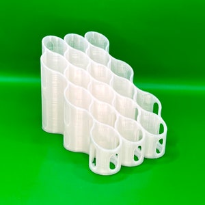 Paint Brush and Paint Rack for 26mm Dropper Bottles (Vallejo, Army Painter, others)